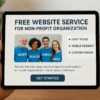 Jasa Pembuatan Website Gratis Untuk Non Profit